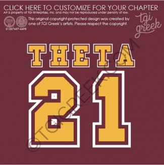Kappa Alpha Theta – AZSU jersey