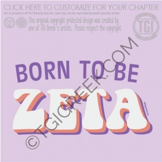 TGI-Zeta Tau Alpha Born to be Zeta