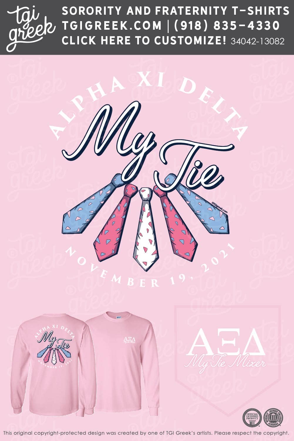Alpha Xi Delta – GATECH My Tie Mixer