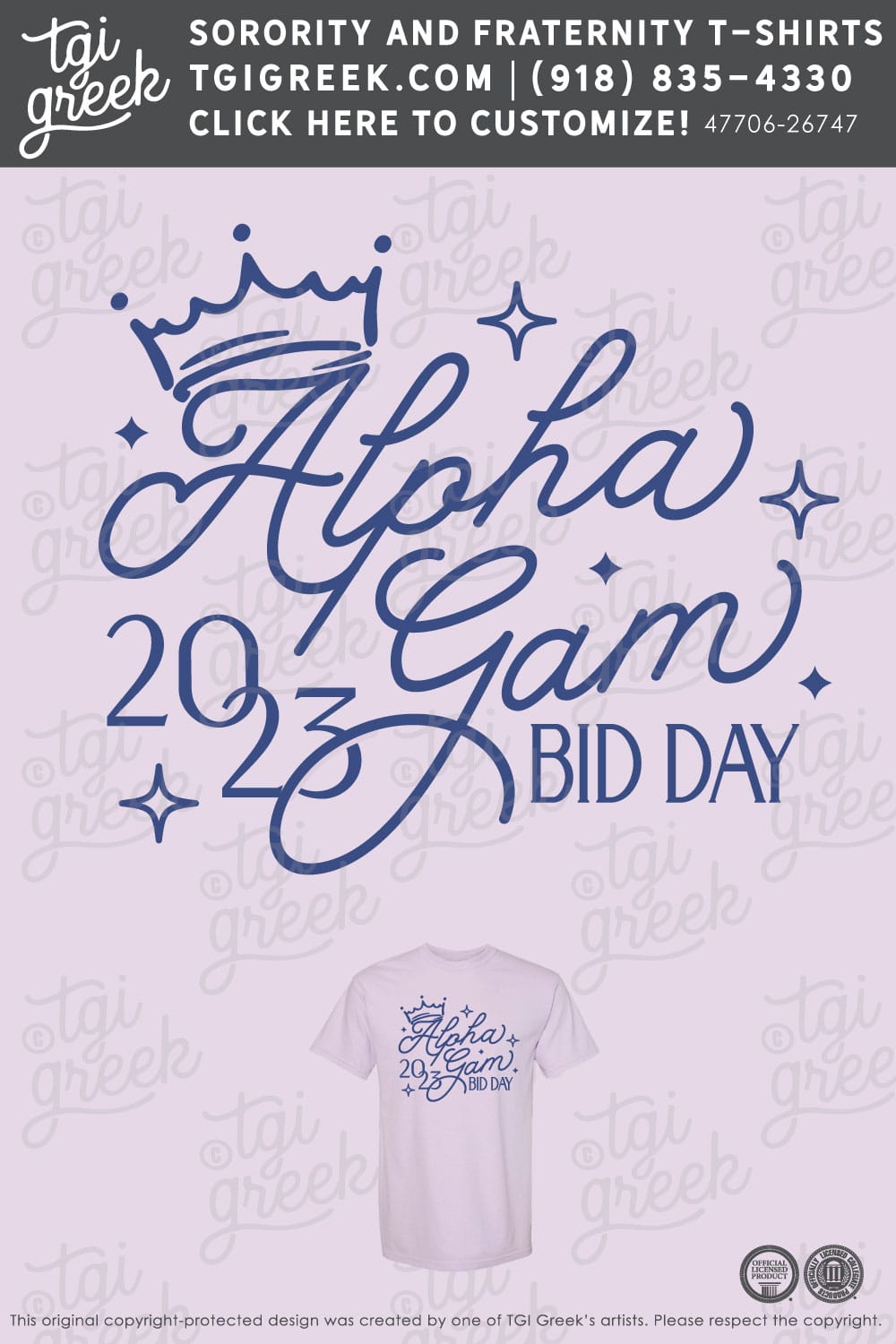Alpha Gamma Delta – UAK Bid Day