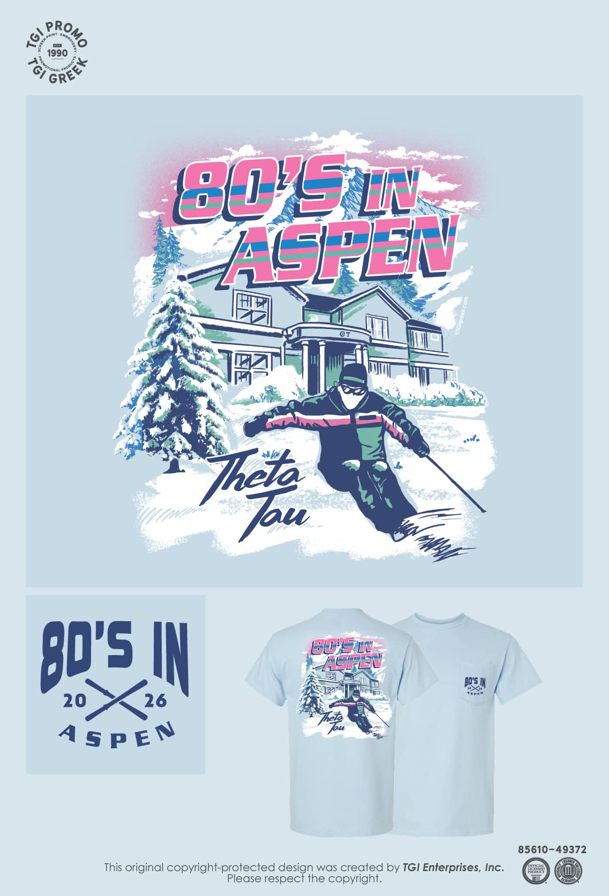Theta Tau – UGA 80s In Aspen