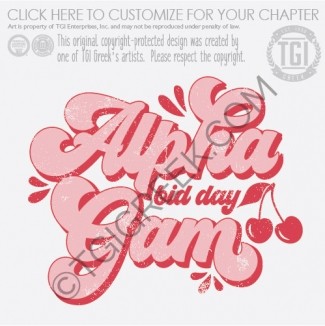 TGI-Alpha Gamma Delta Bid Day Cherries