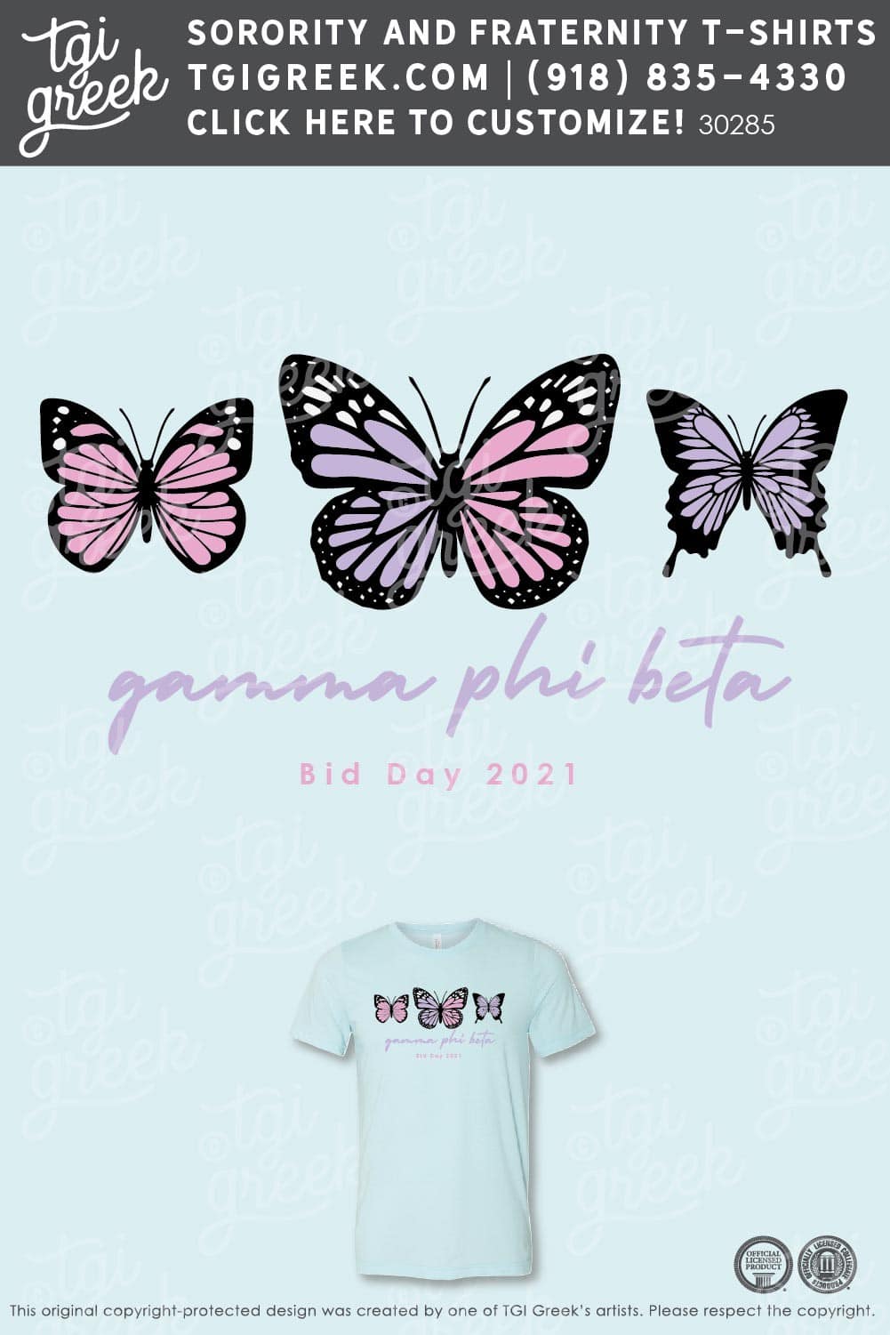Gamma Phi Beta – JU Bid Day