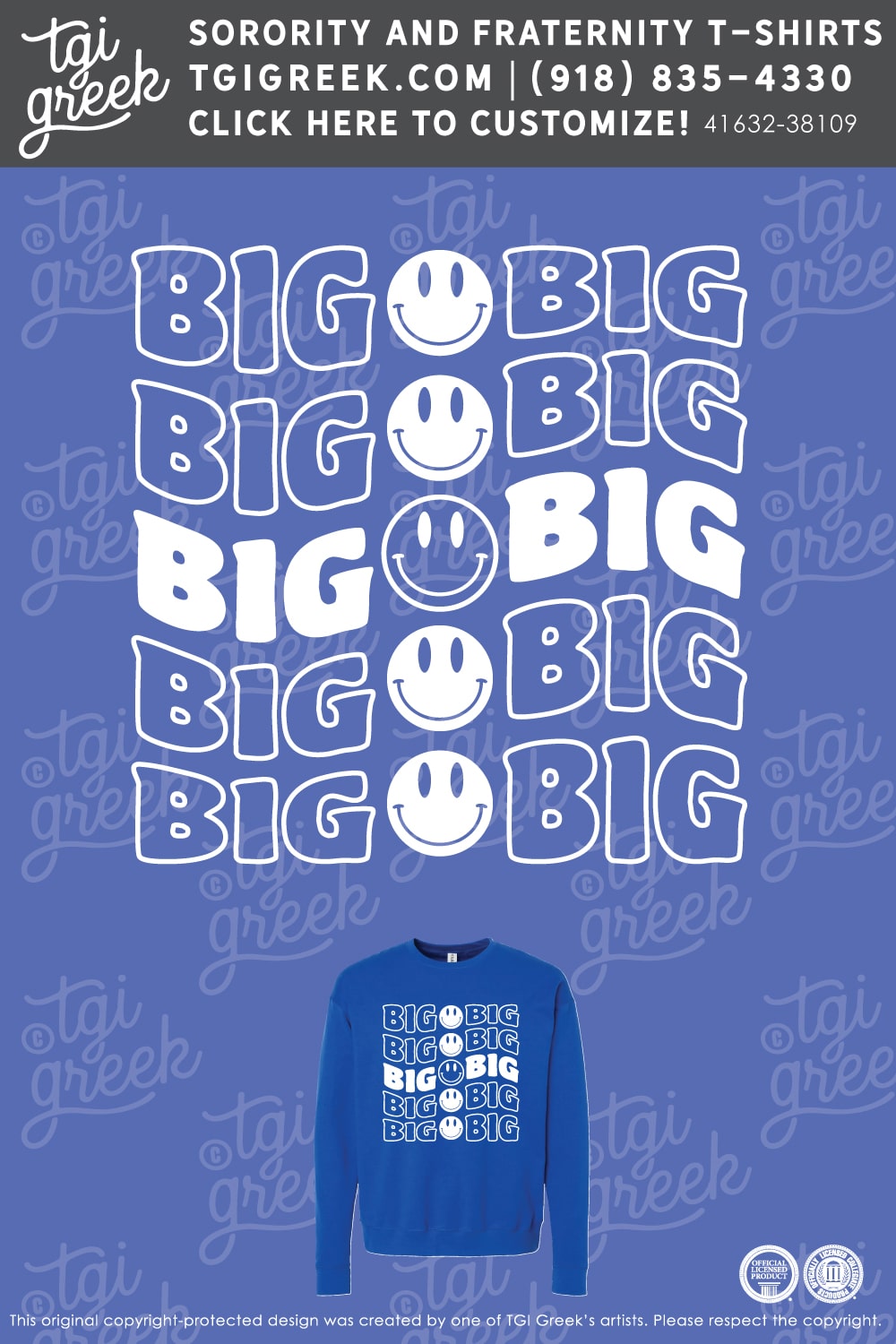 LIVE – Big Little Blue Smiley
