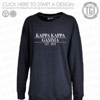 Kappa Kappa Gamma-UP PR Sweatshirt