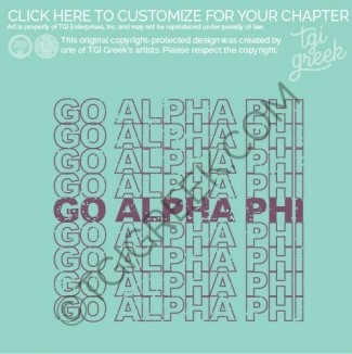 Alpha Phi – Go Alpha Phi – Bid Day