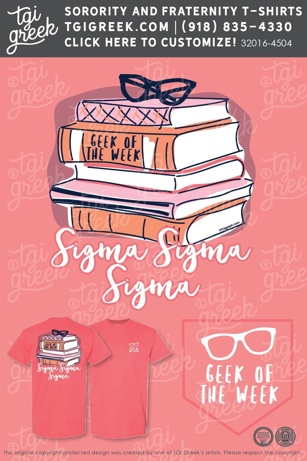 Sigma Sigma Sigma- OAKL Geek Of The Week