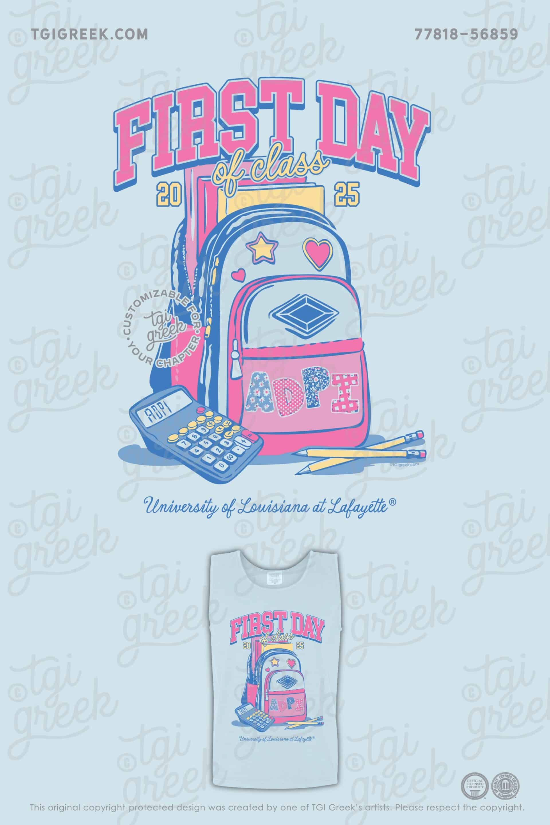 Alpha Delta Pi – ULL Back to School