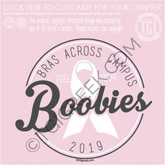 Phi Sigma Sigma-YC bras Across Campus