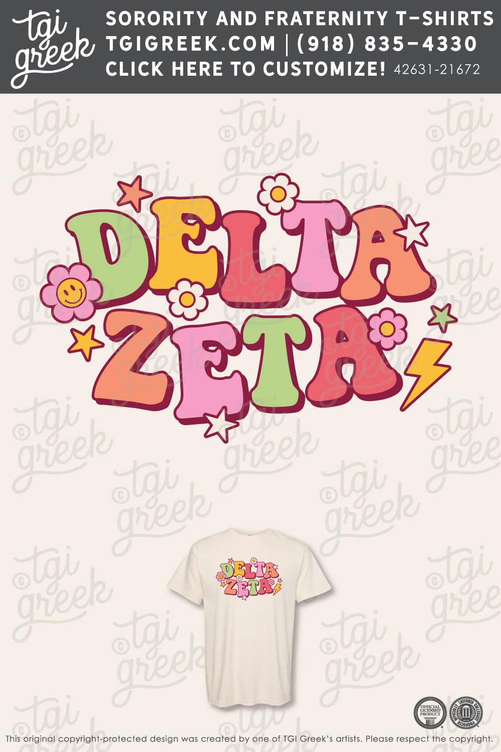 Delta Zeta – NSU Fall PR Tee