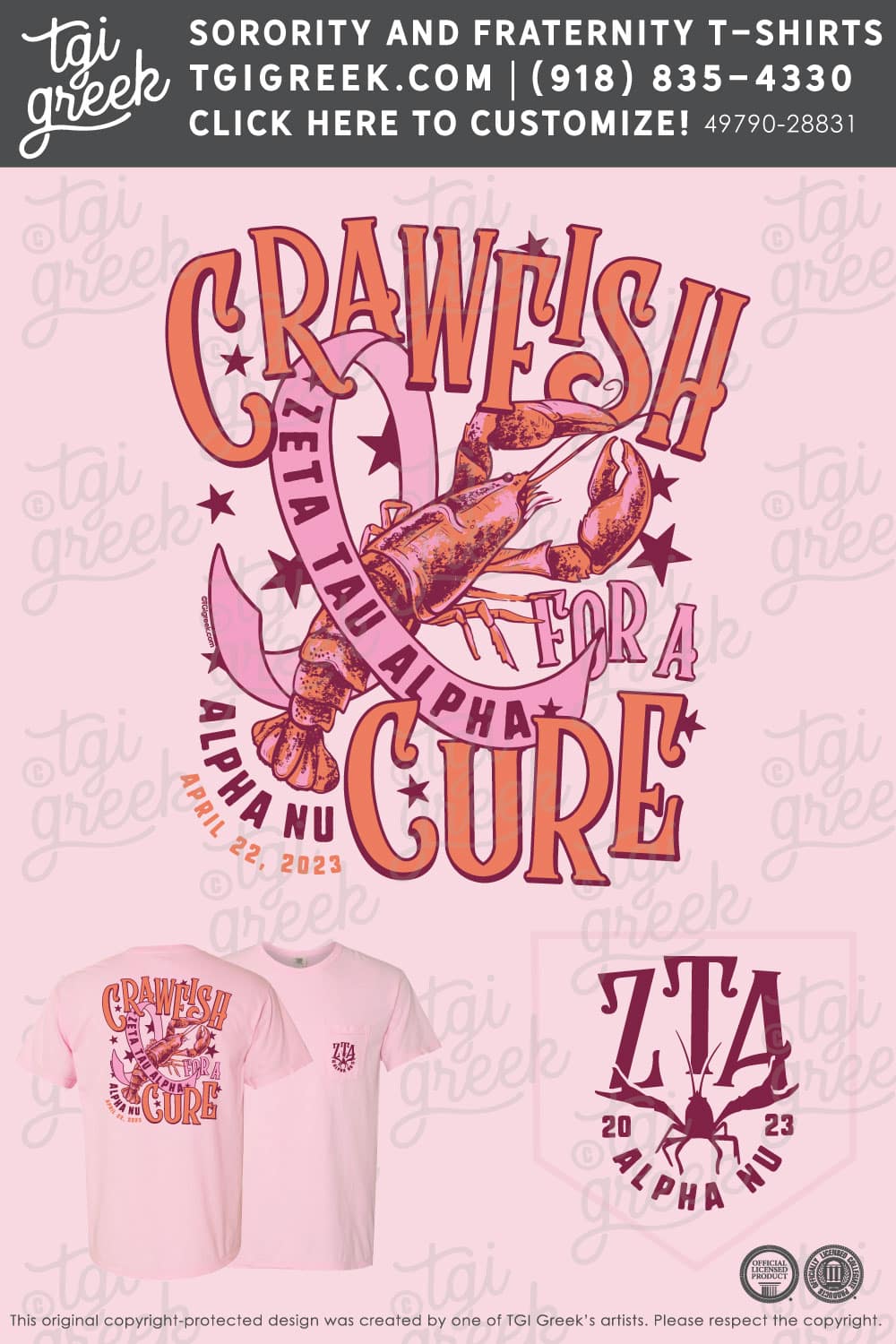 Zeta Tau Alpha – BSC Crawfish For A Cure
