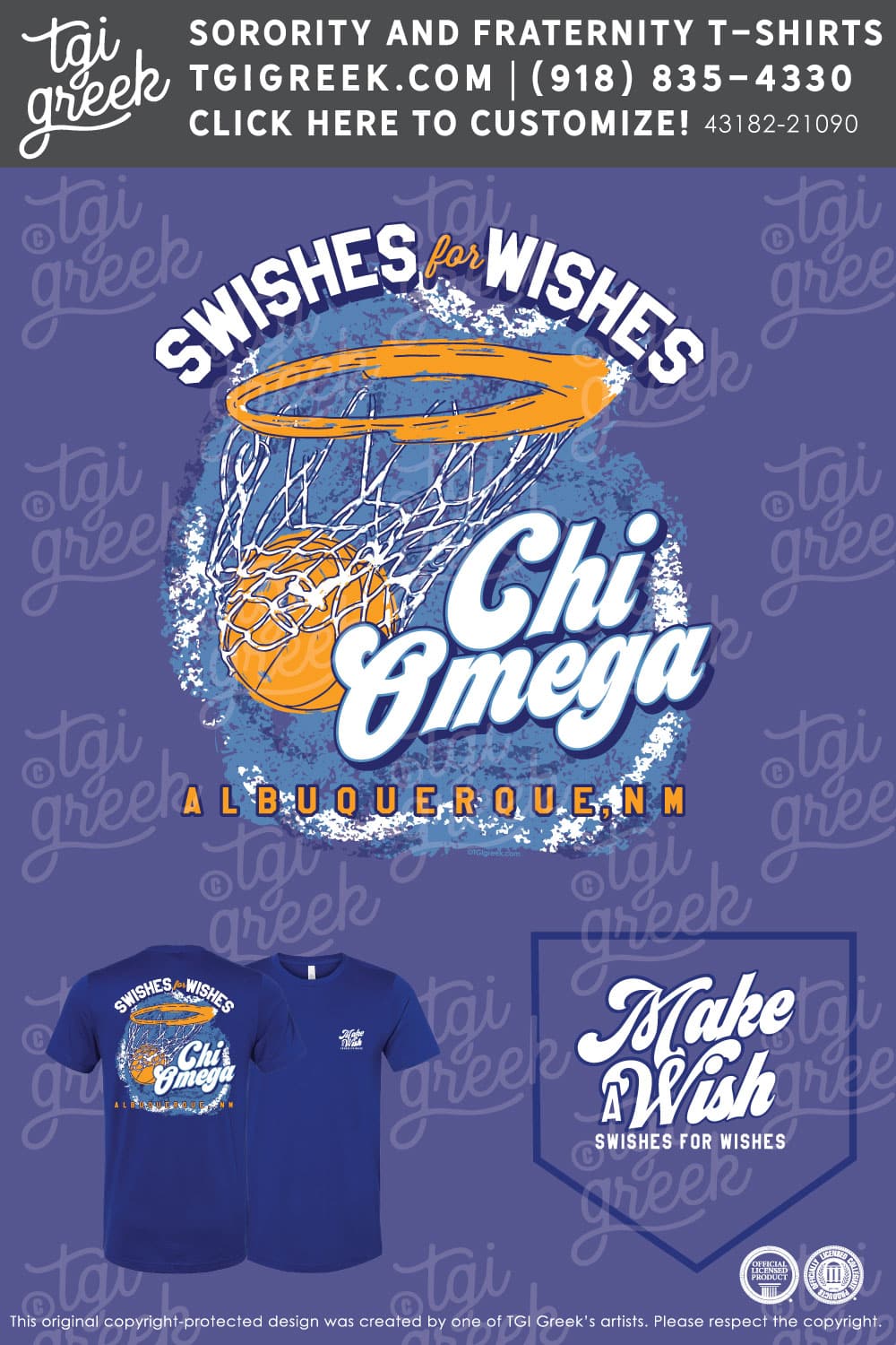 Chi Omega – UNM Swishes for Wishes