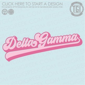Delta Gamma-TGI Groovy Font PR