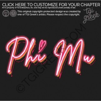 TGI – Phi Mu Neon