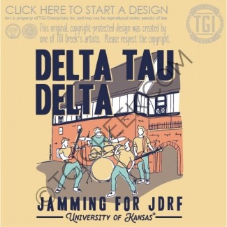Delta Tau Delta-KUjammingForJDRF