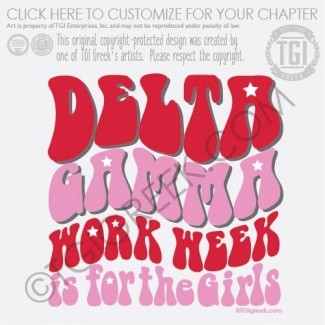 Delta Gamma-OU work Week For The Girls