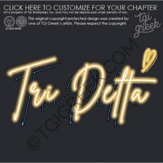 Delta Delta Delta – FGCU Neon PR