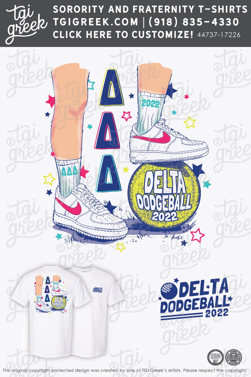 Delta Delta Delta – WTAM Glow Crazy for St Jude
