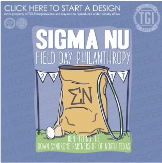Sigma Nu-TCU Philanthropy Shirts