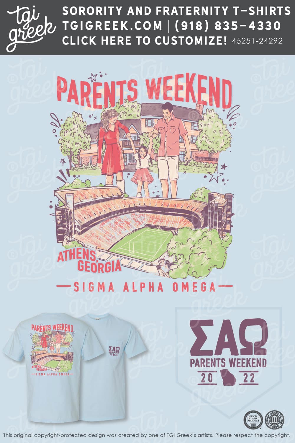 Sigma Alpha Omega – UGA Parents Weekend
