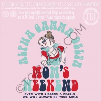 Alpha Gamma Delta – OU moms Shirt