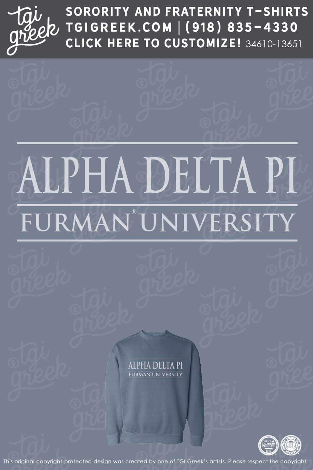 Alpha Delta Pi – FURM Crewneck