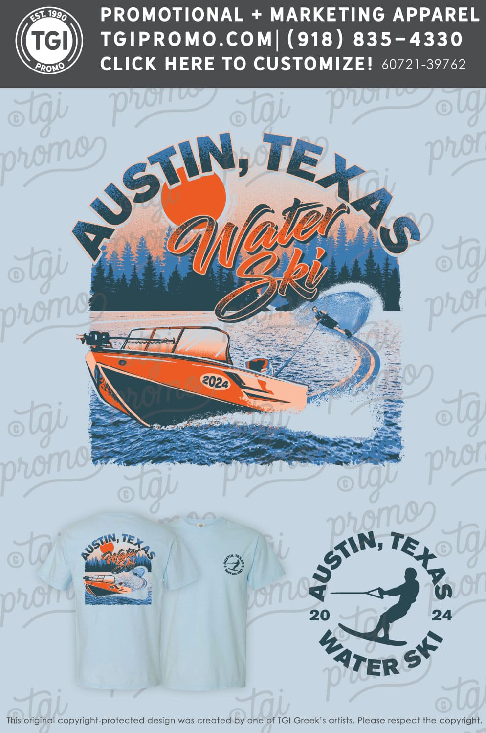 UTA – Austin Water Ski Shirt