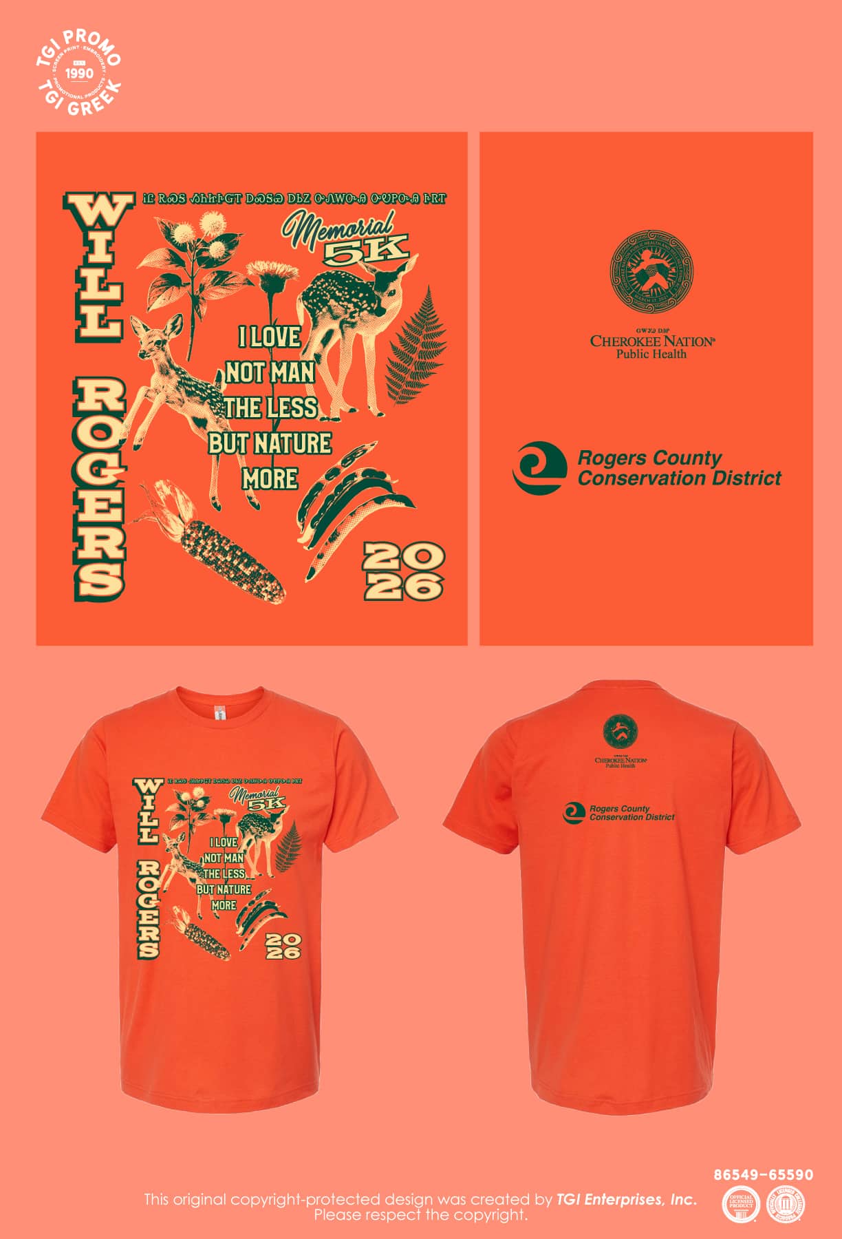 Cherokee Nation – 2026 Will Rogers 5K