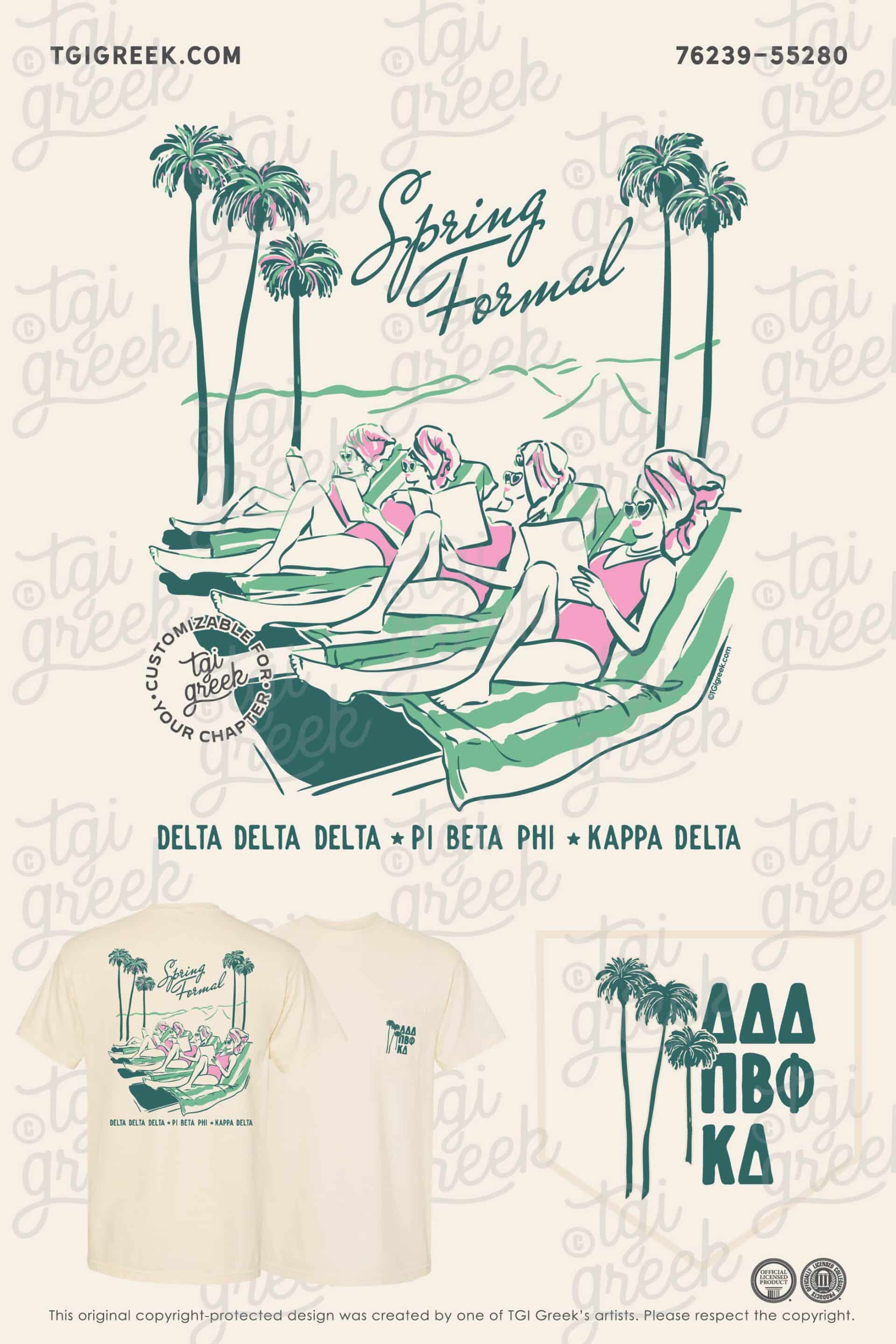 Pi Beta Phi – UN Spring Formal Tee