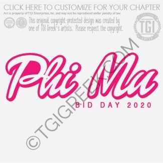 Phi Mu – Spring Bid Day