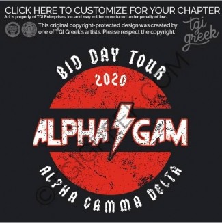 Alpha Gamma Delta – BDW Bid Day