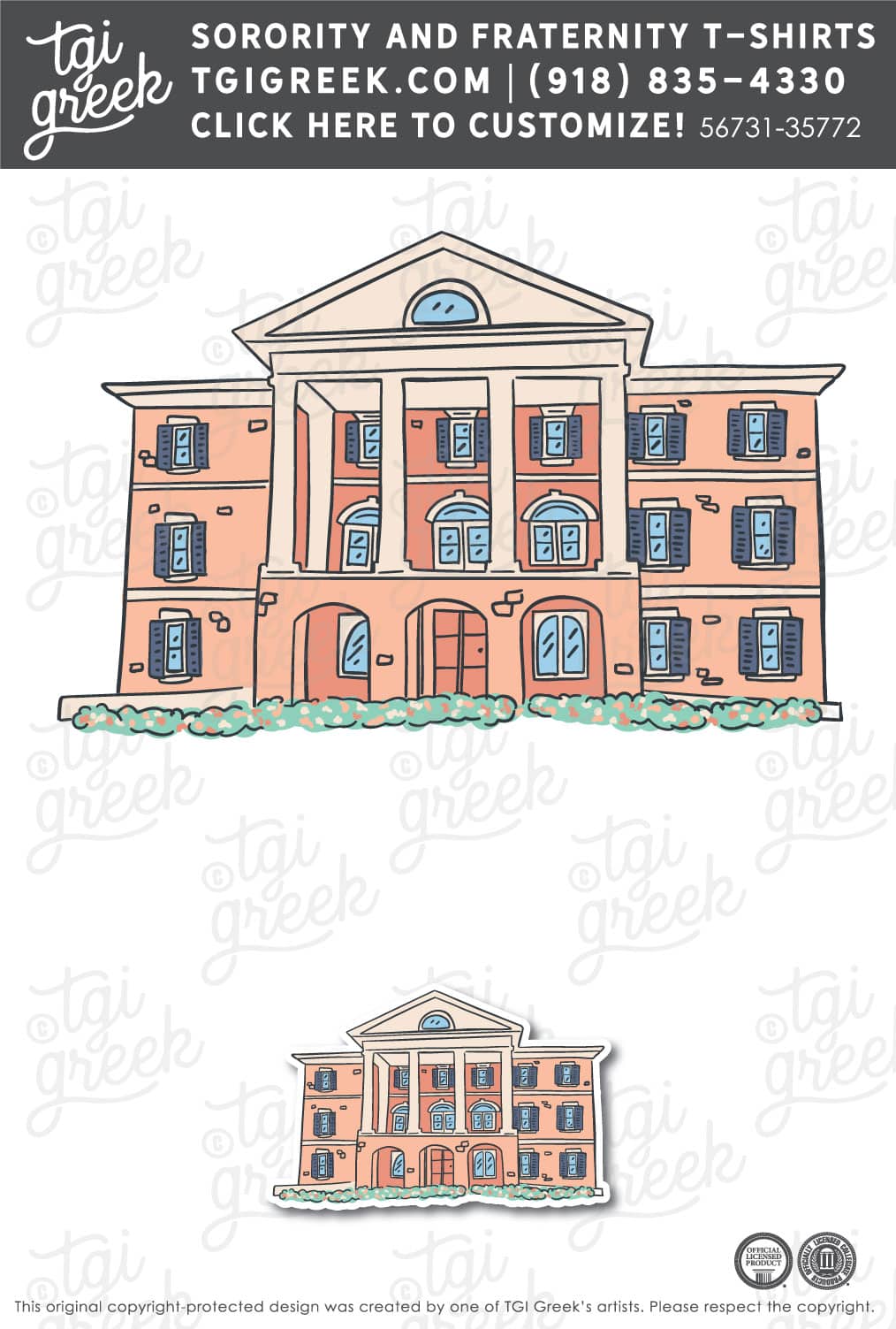 Zeta Tau Alpha – NCSU House Stickers
