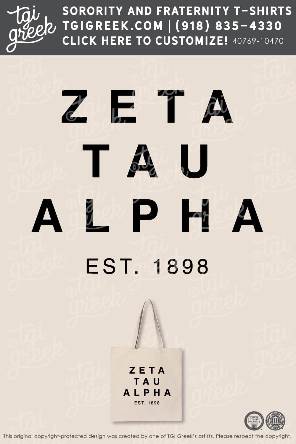 Zeta Tau Alpha – APPS Free Totes