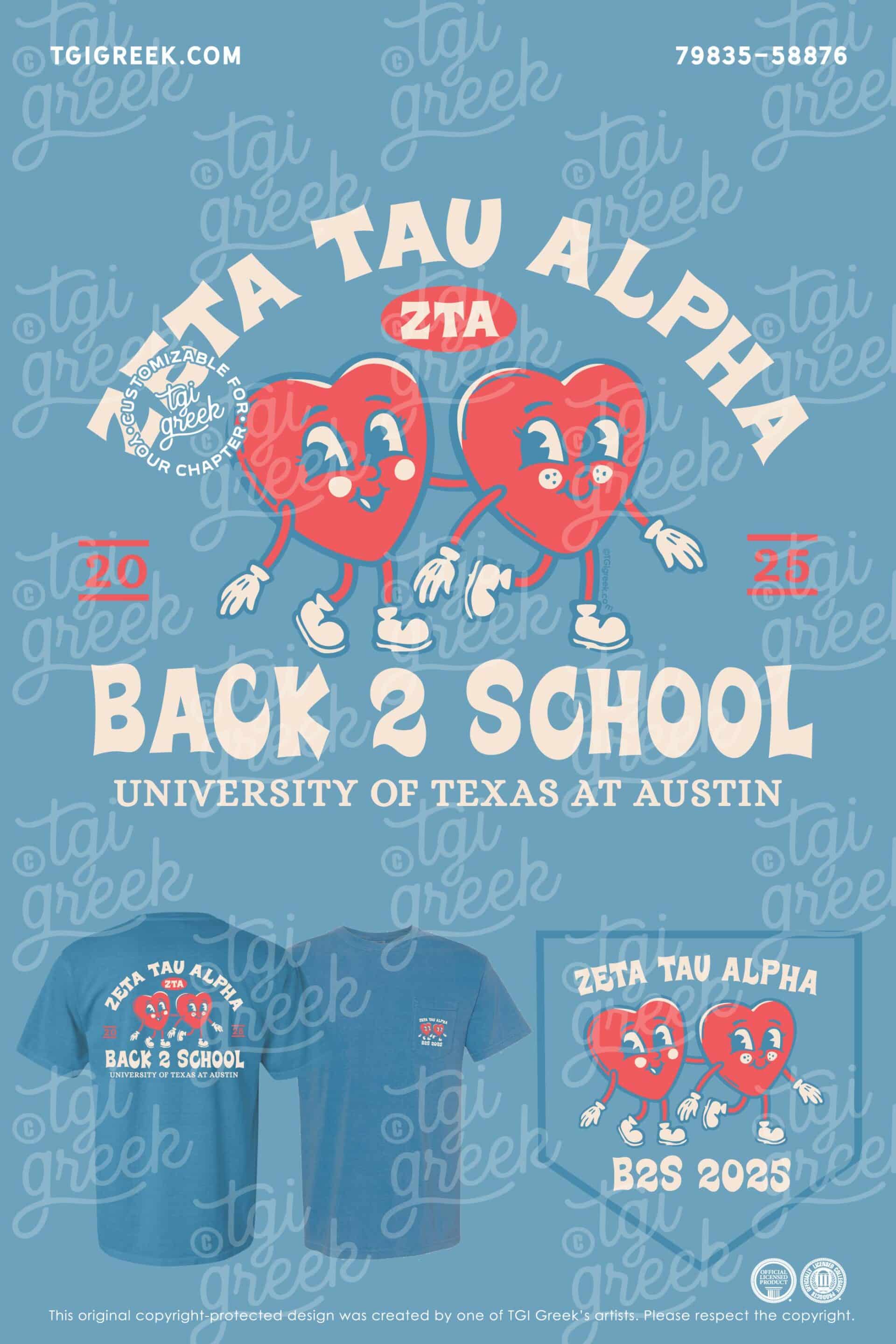 Zeta Tau Alpha – UTAUS Merch Drop
