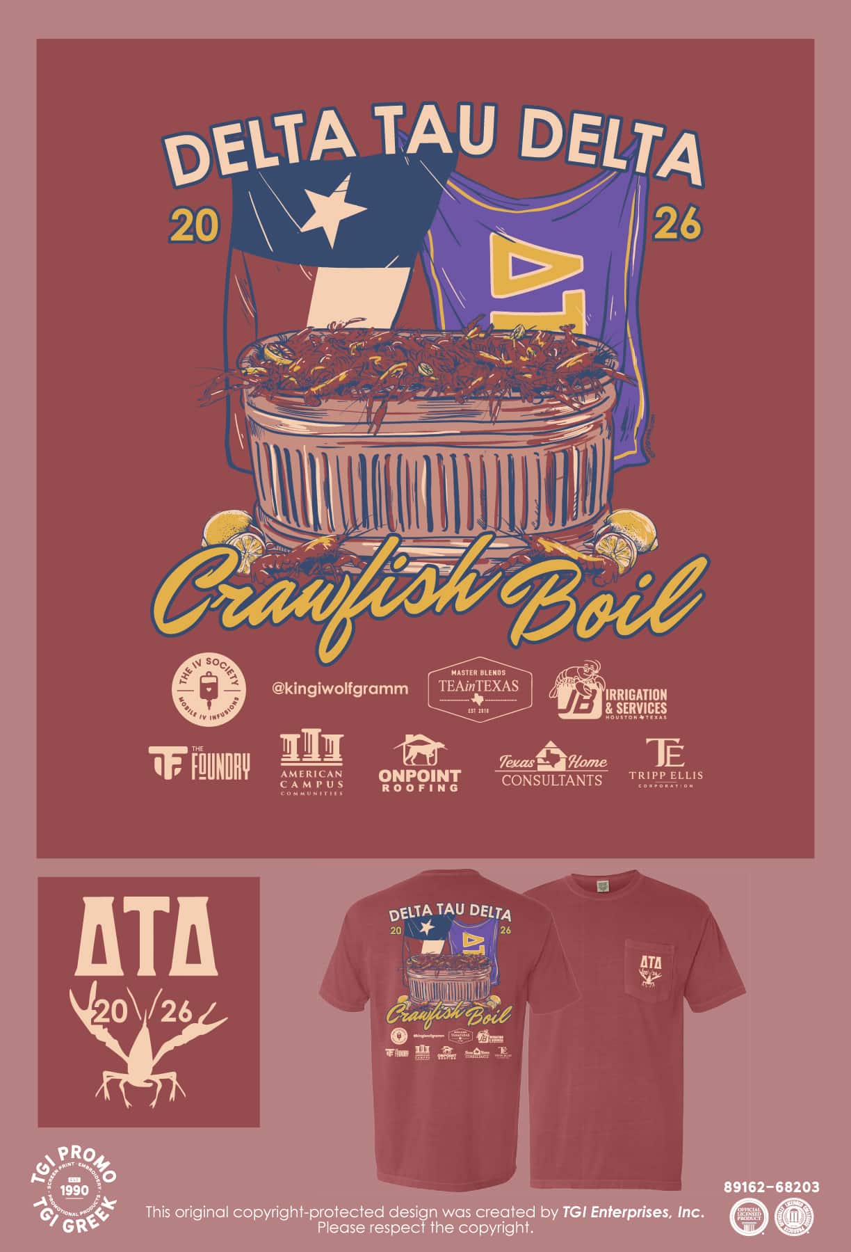 Delta Tau Delta – TXSU Crawfish Boil