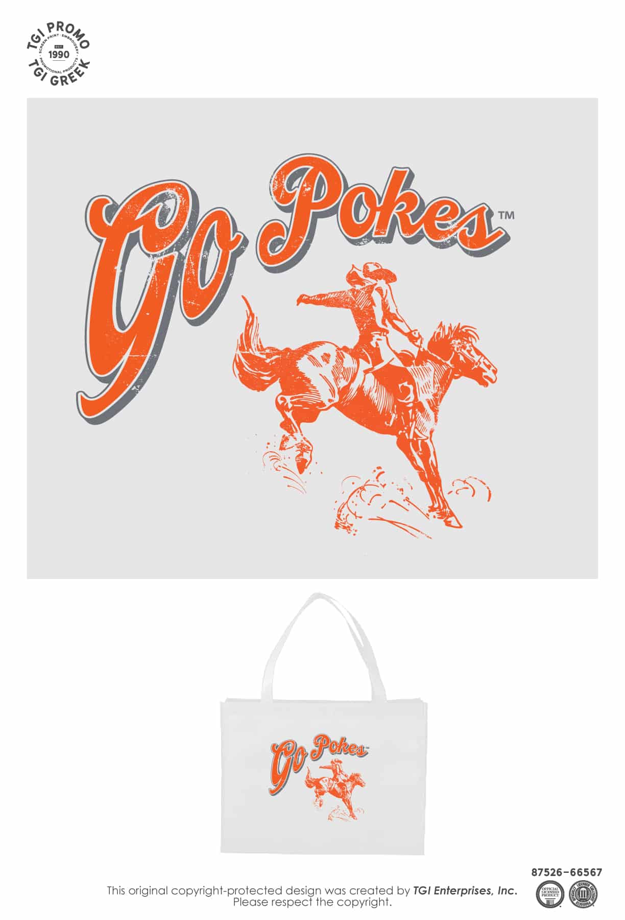 Oklahoma State University – Center for Health Sciences FFA Convention Tote