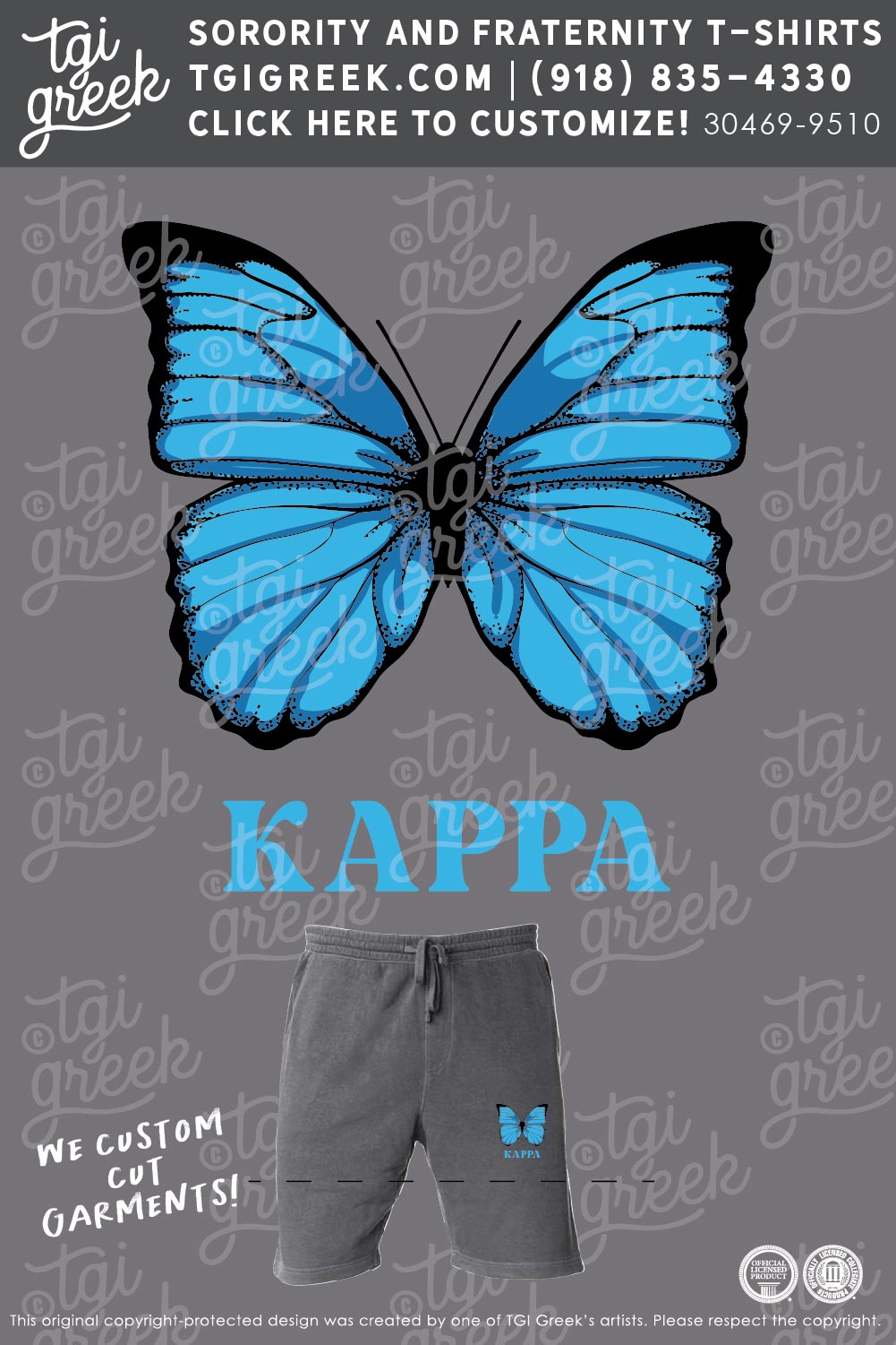 Kappa Kappa Gamma – Summer Merch Shorts