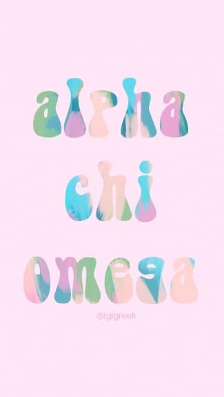 Alpha Chi Omega – Phone Background