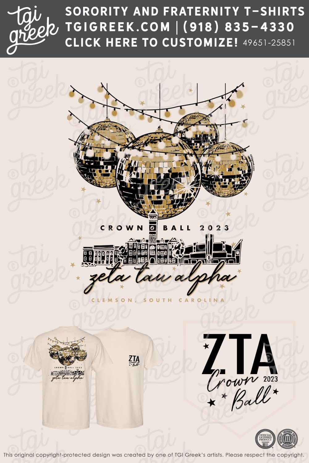 Zeta Tau Alpha – CLEM Crown Ball