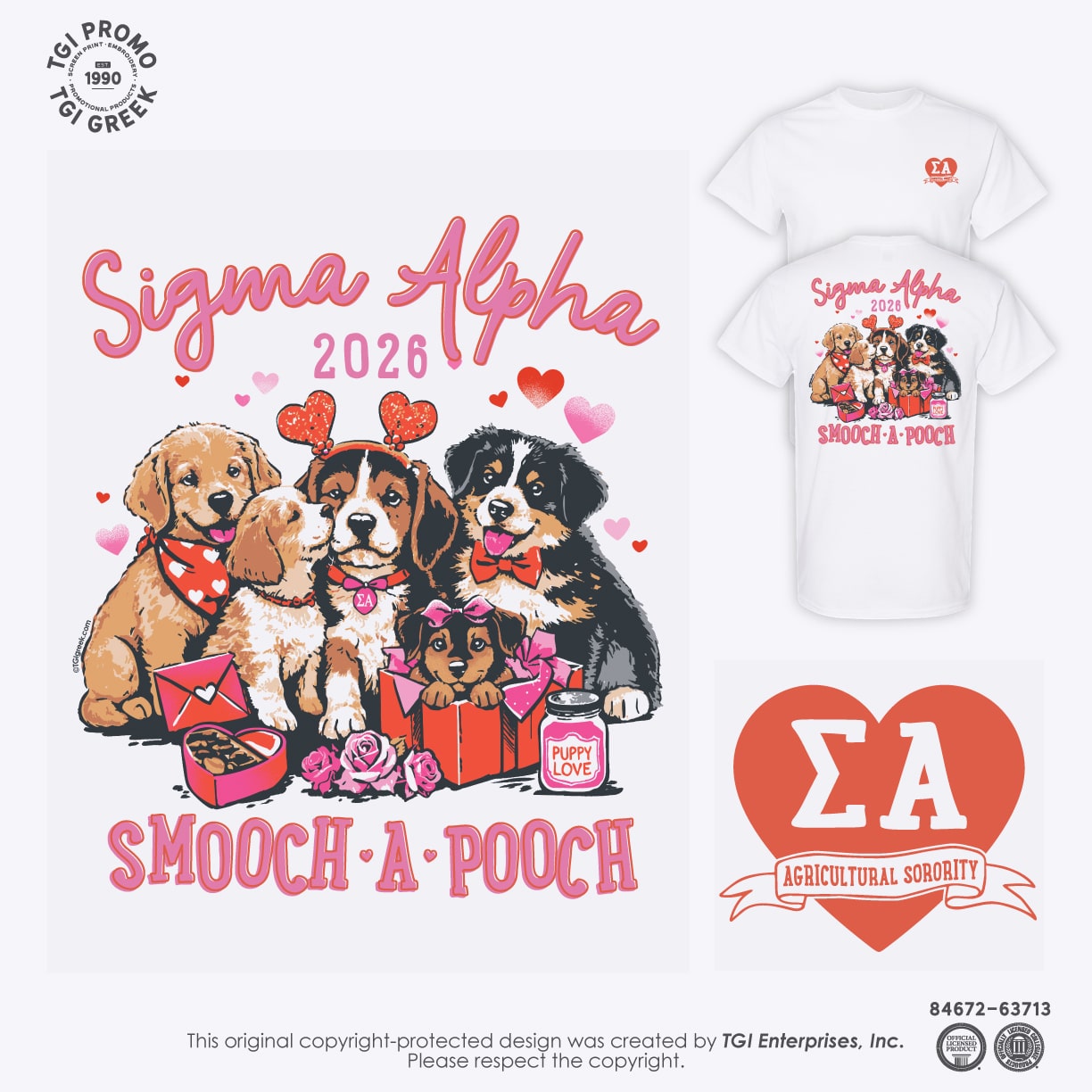 Sigma Alpha – LSU Smooch A Pooch