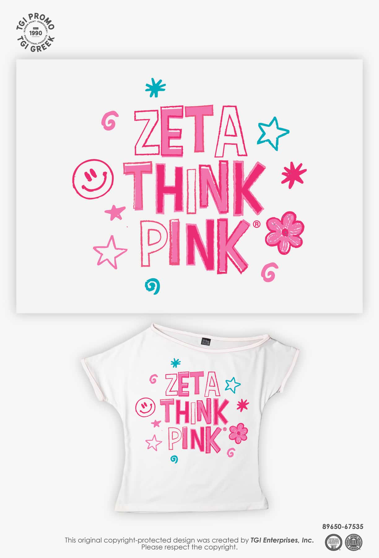 Zeta Tau Alpha – TGI Greek Think Pink