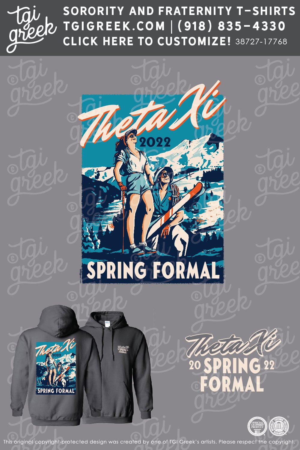 Theta Xi – UCOLBLD Formal Hoodie Mountaineer