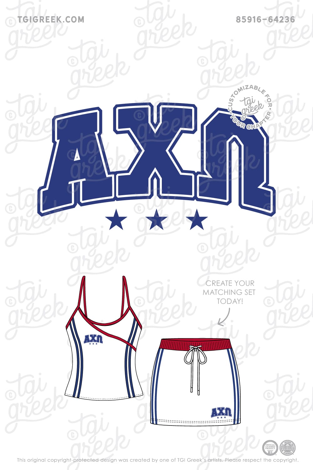 Alpha Chi Omega – TGI Piping Set