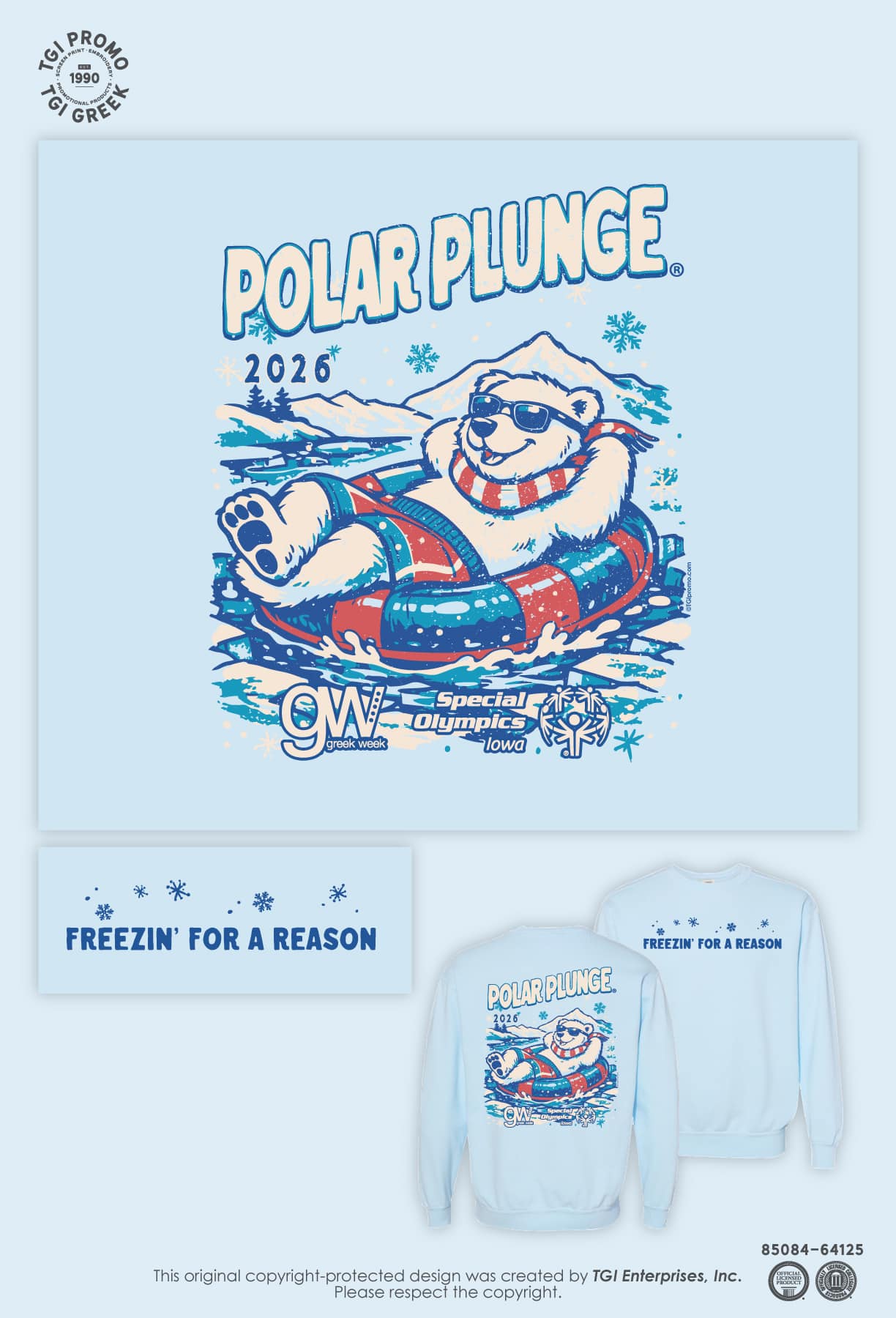 Iowa State University Greek Life – Polar Plunge