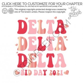 Delta Delta Delta – RHO Bid Day