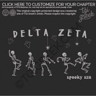 Delta Zeta – Dancing Skeletons