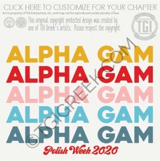 Alpha Gamma Delta – OU work Week