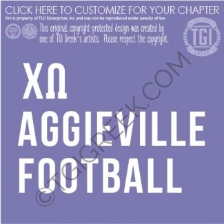 Chi Omega-KSU tailgate Tee