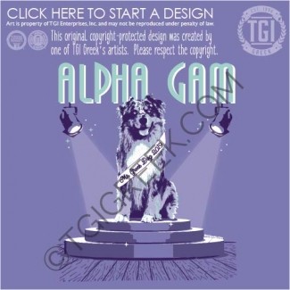 Alpha Gamma Delta-WKU Mr Greek Dog