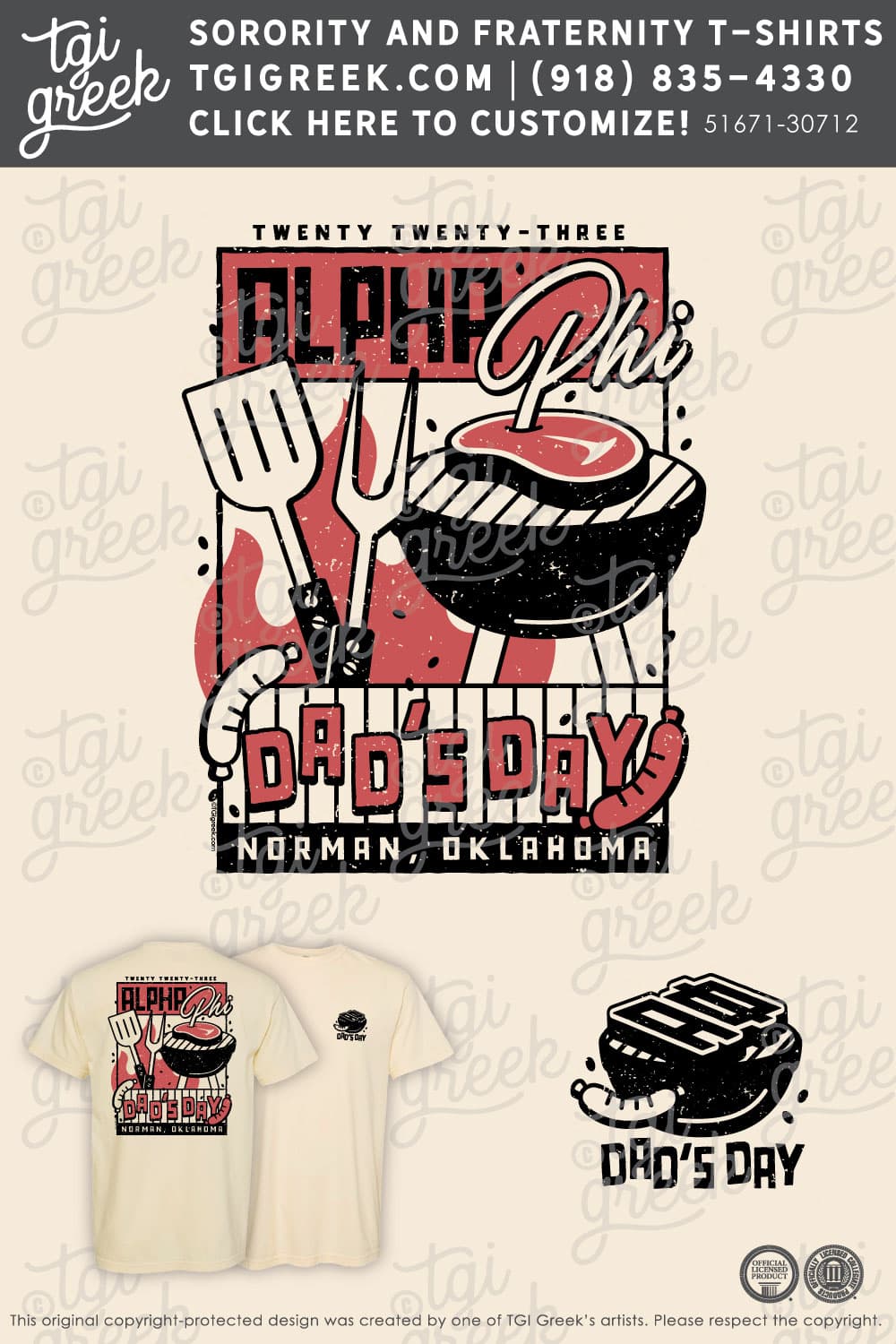 TGI – Alpha Phi Dads Day Grill